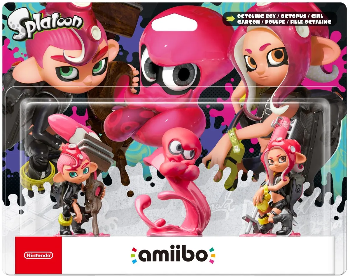 Nintendo Amiibo Octoling 3-Pack - Splatoon