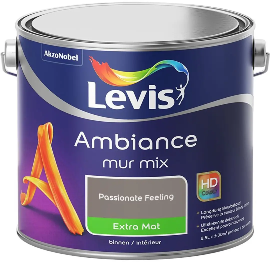 Levi's Ambiance Mur Extra Mat Mix Mengverf 2,5L