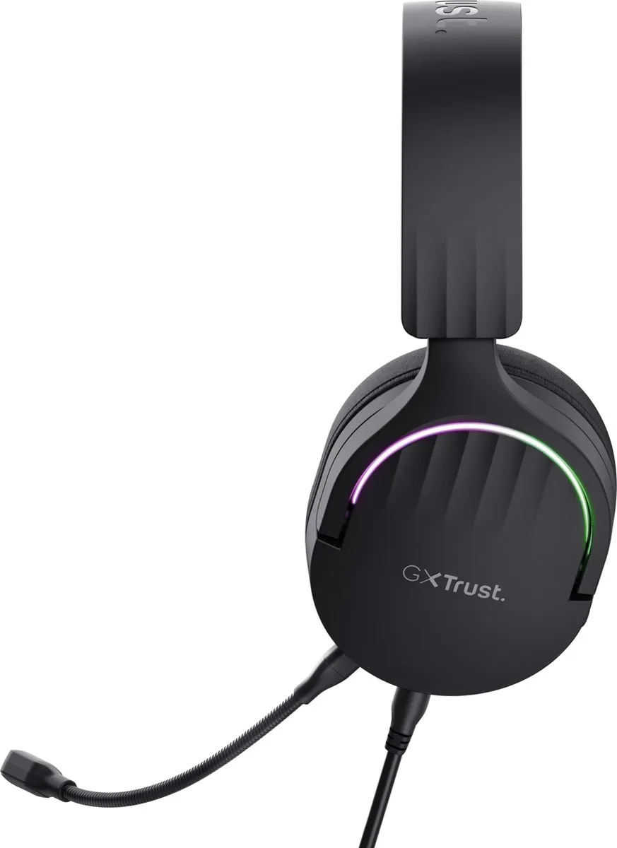 Trust GXT 490 Fayzo Gaming Headset - 7.1 Surround Sound - USB - Zwart