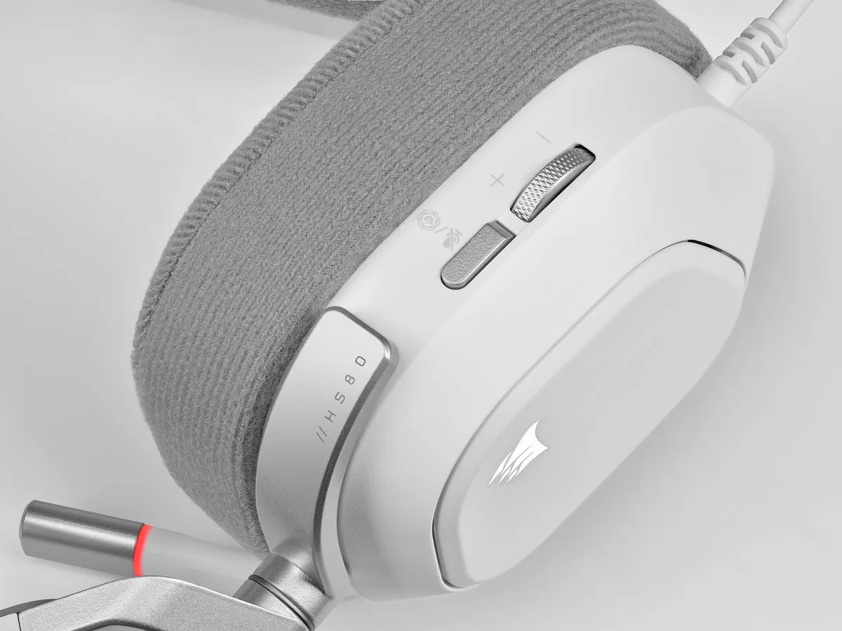 Corsair HS80 CA-9011238-EU Gaming Headset - Wit