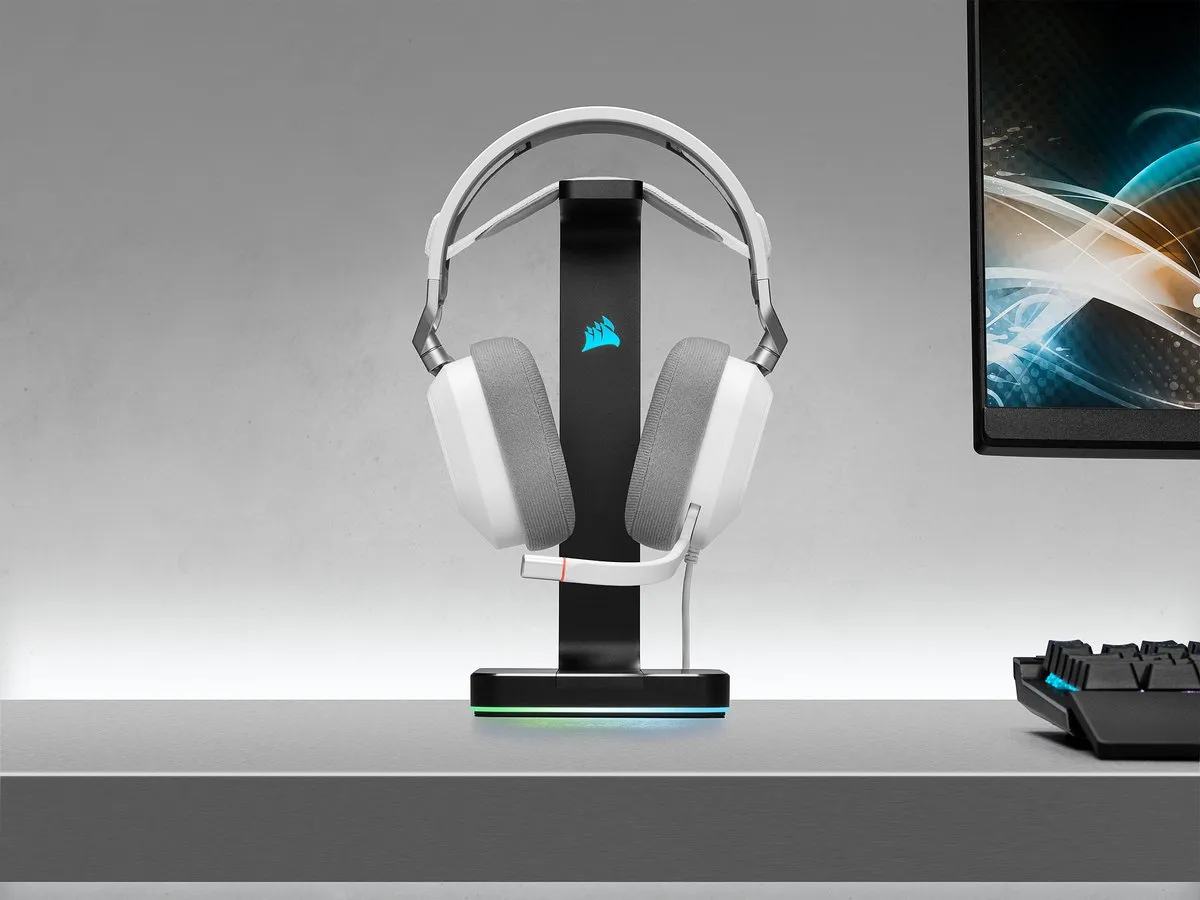 Corsair HS80 CA-9011238-EU Gaming Headset - Wit - afbeelding 6 van 6