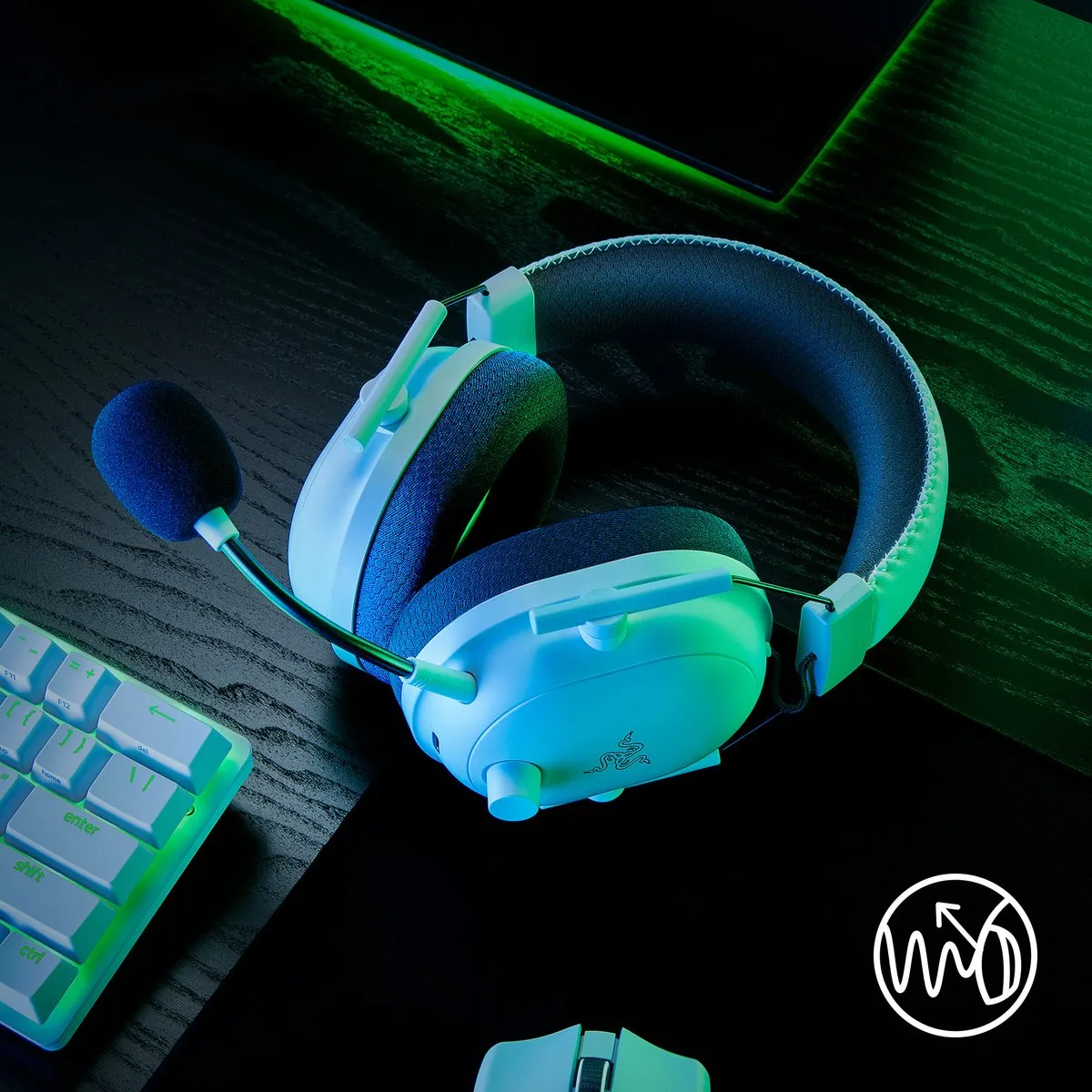 Razer BlackShark V2 Pro RZ04-04530200-R3M1 Draadloze Gaming Headset - Wit