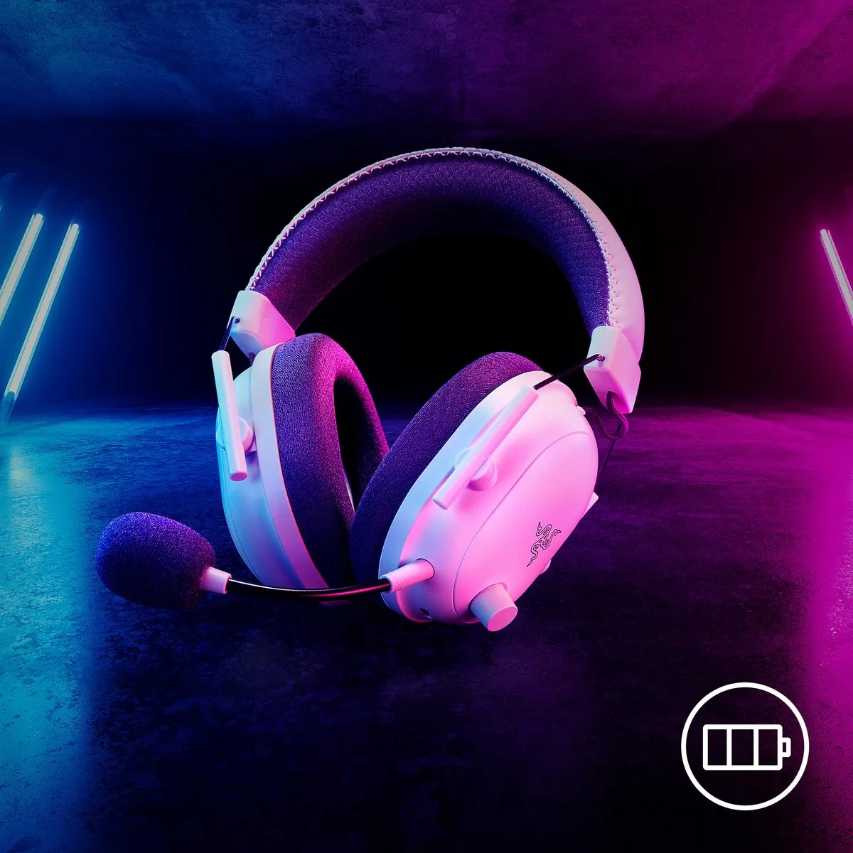 Razer BlackShark V2 Pro RZ04-04530200-R3M1 Draadloze Gaming Headset - Wit - afbeelding 6 van 6
