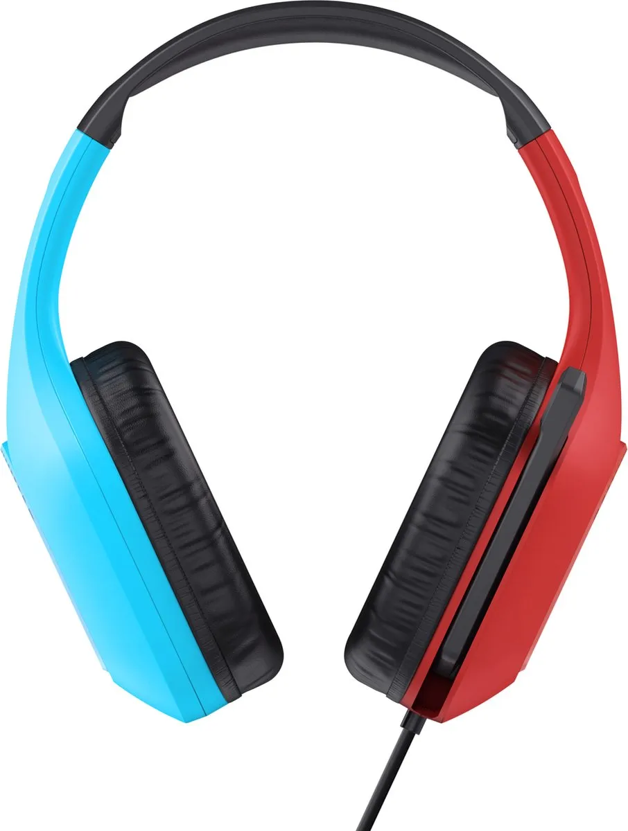 Trust GXT 416S Zirox Gaming Headset - 50mm - Rood/Blauw - afbeelding 6 van 6