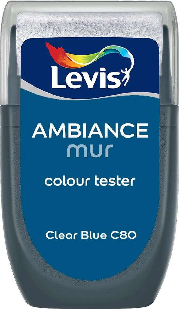 Levi's Muurverf Kleurtester Clear Blue C80