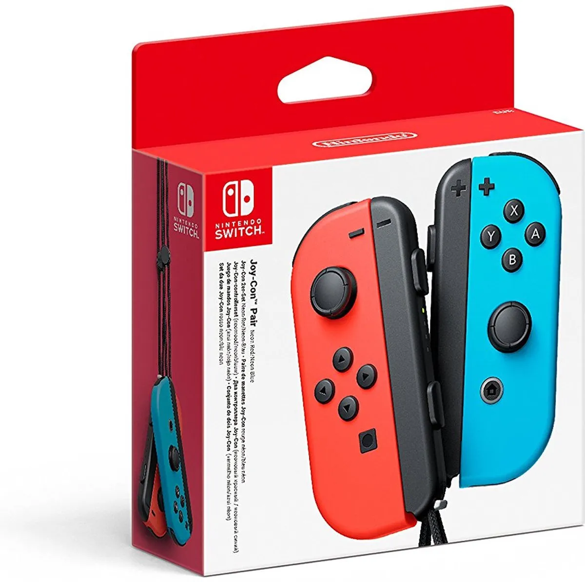 Nintendo Switch Joy-Con Controller paar - Neon Rood en Blauw