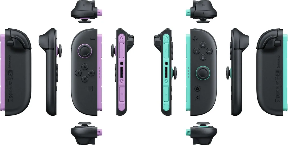 Nintendo Switch 2 Joy-Con Controller Paar - Paars/Groen