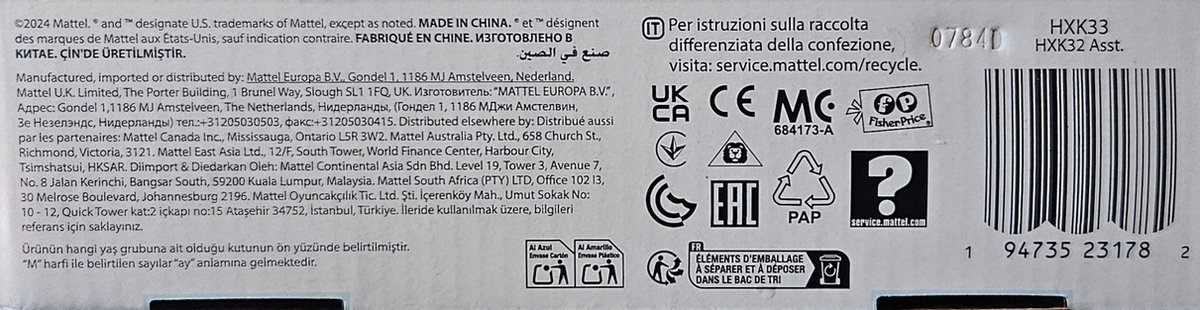 Fisher-Price Animal Friends Discovery Car, 0,5 jaar, Geluid, Kunststof, Meerkleurig