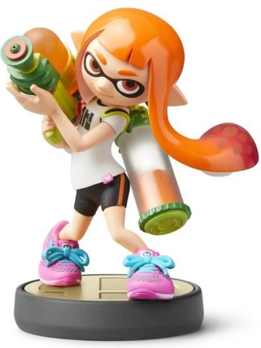 Nintendo Amiibo Inkling Super Smash Bros. Collection