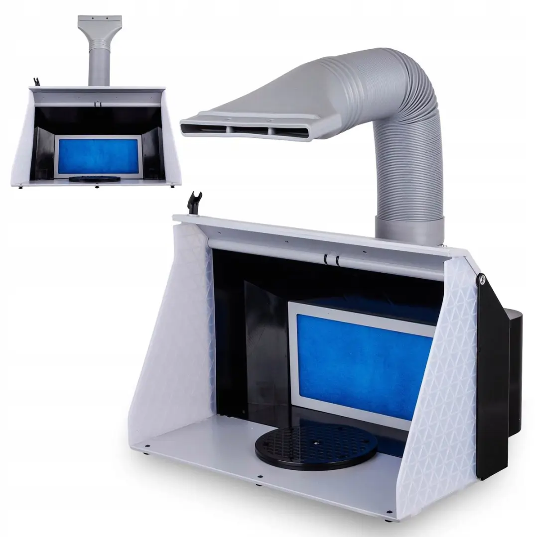Professionele Spuitcabine met LED Verlichting en Afzuiging
