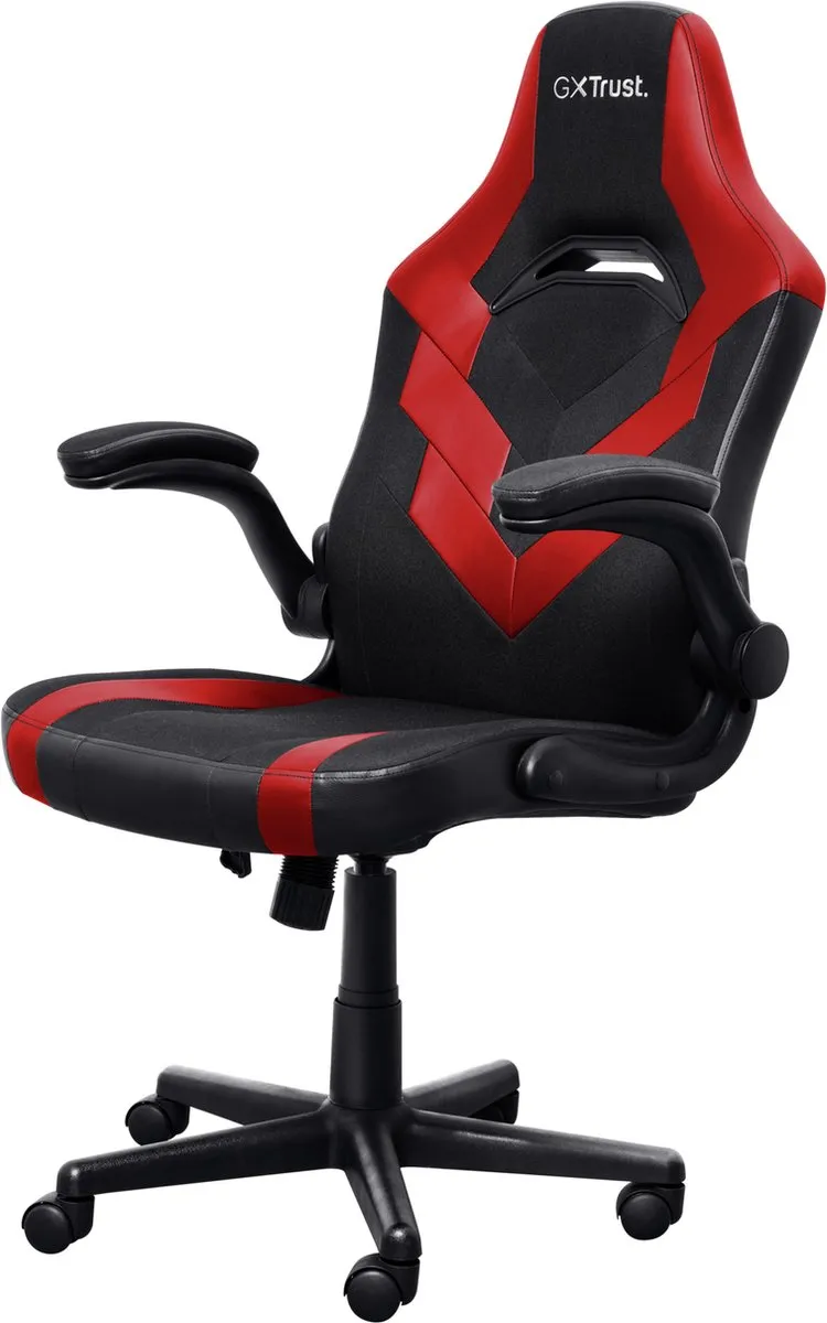 Trust GXT 703R Riye Gaming Stoel - Rood/Zwart