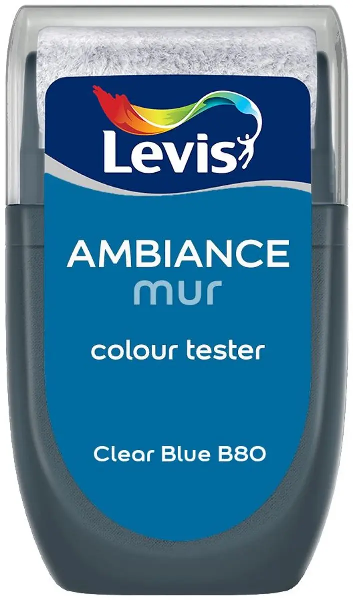 Levi's Muurverf Kleurtester Clear Blue B80