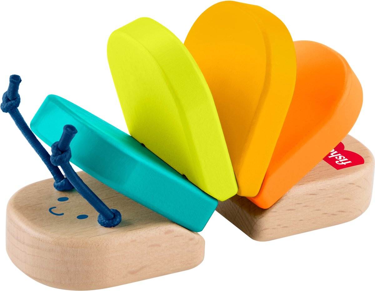 Fisher-Price Houten Rammelaar Rups