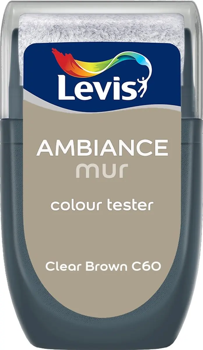 Levi's Muurverf Kleurtester Mat Mix Clear Brown C60