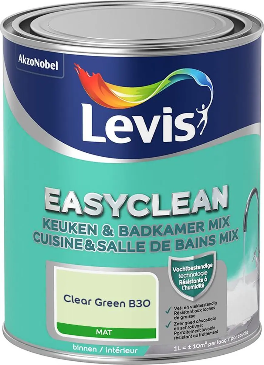 Levi's Easyclean Mengverf Clear Green B30