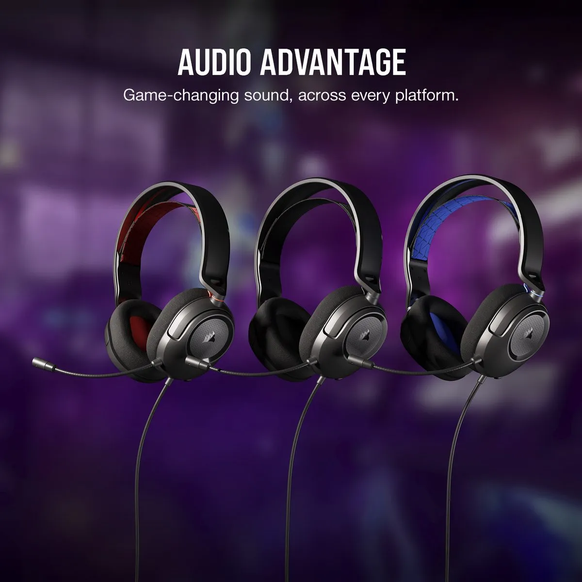 Corsair HS35 Stereo V2 Gaming Headset - Zwart