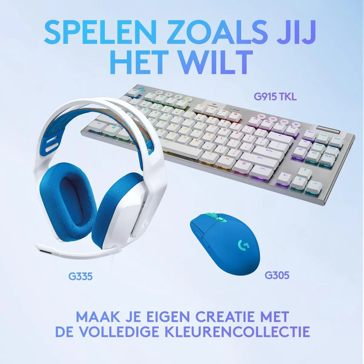 Logitech G G335 Gaming Headset - Wit