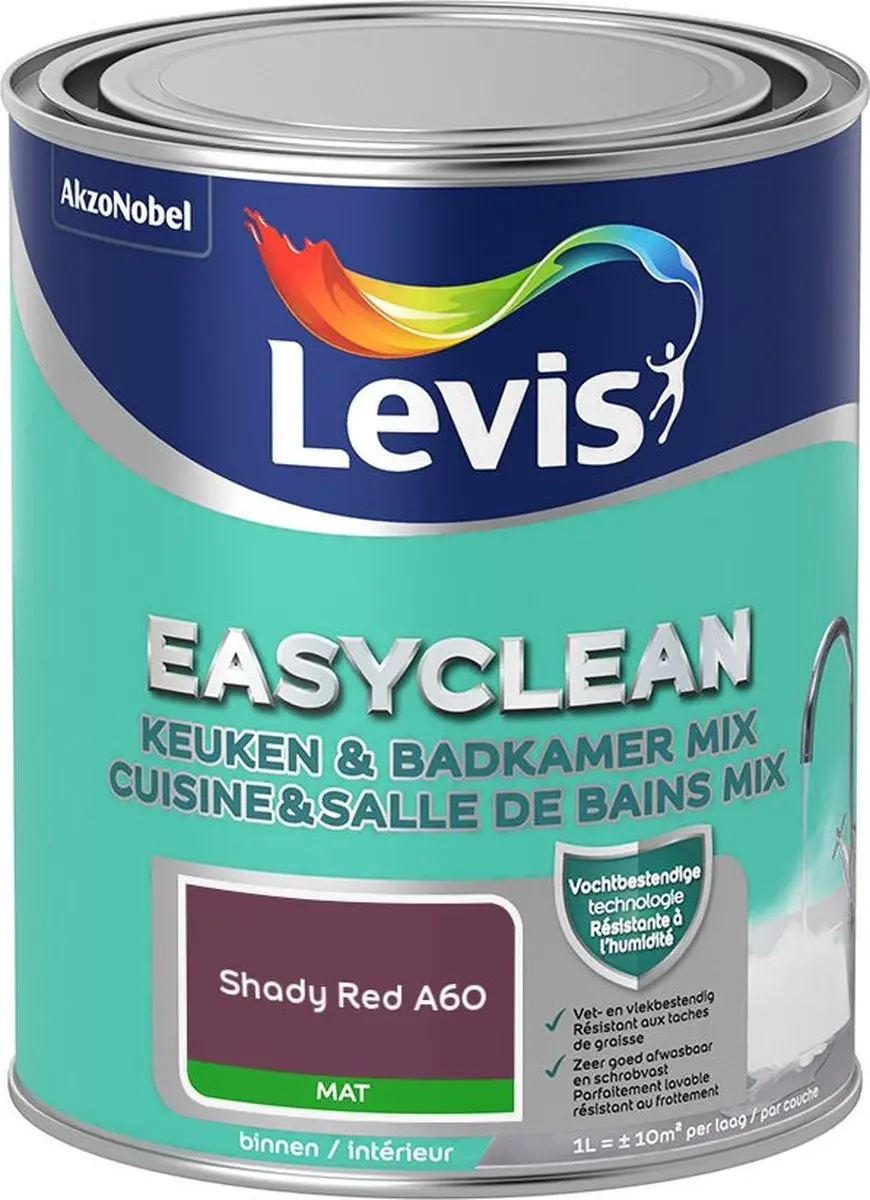 Levi's Easyclean Mengverf Shady Red A60