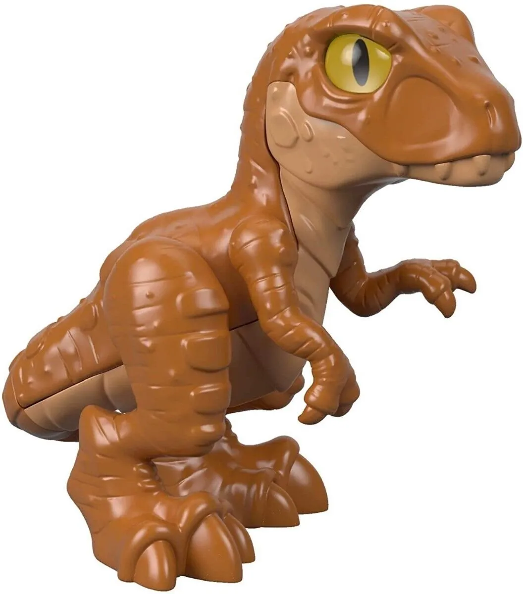 Fisher Price Jurassic World T-Rex Mini Dinosaurus - 10cm - afbeelding 2 van 4