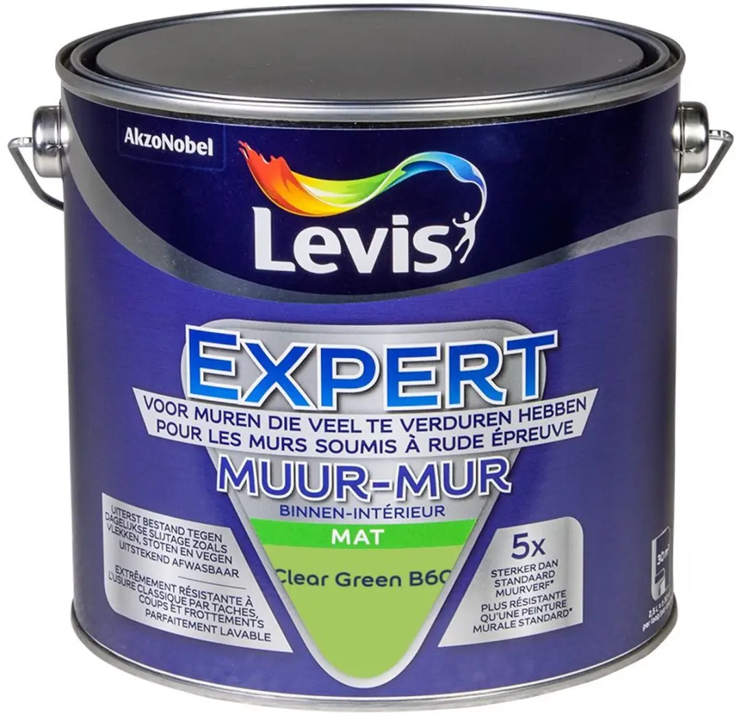 Levi's Expert Muurverf Clear Green B60