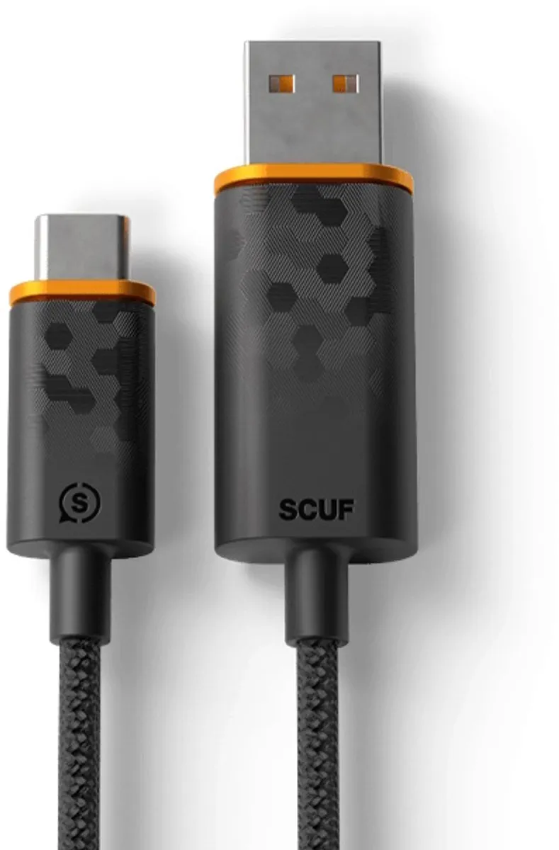 Scuf Cable USB-C Kabel - Universele USB-C kabel - 2m - Zwart
