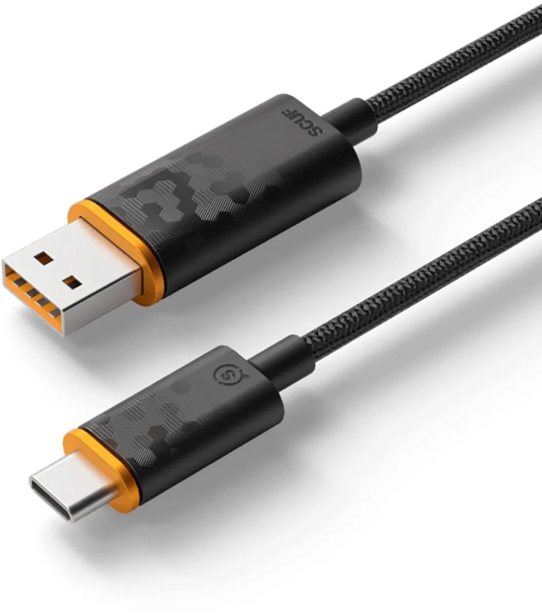 Scuf Cable USB-C Kabel - Universele USB-C kabel - 2m - Zwart