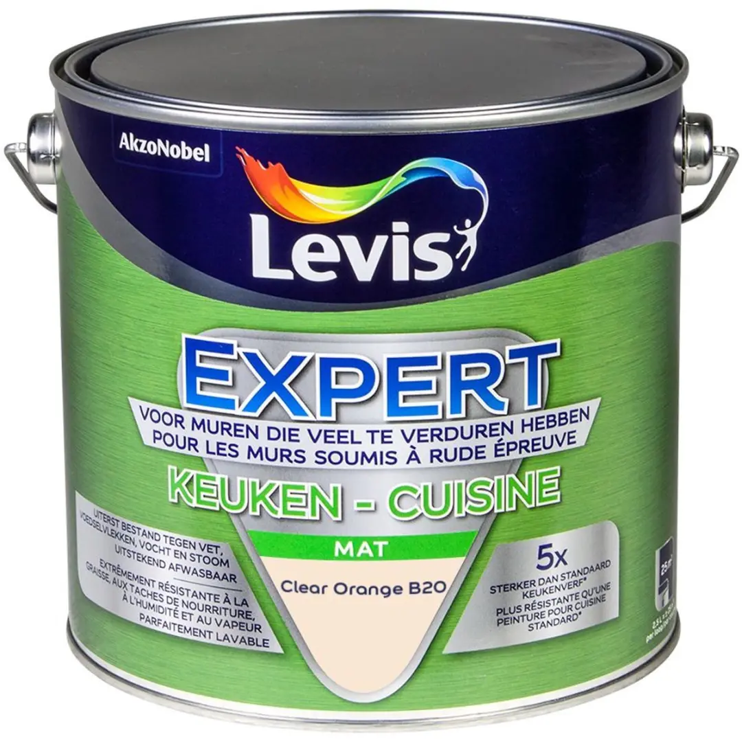 Levi's Expert Keuken Mix Clear Orange B20 Mengverf 2,5L