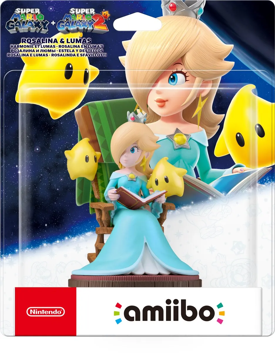 Nintendo Amiibo Rosalina & Lumas Super Mario Galaxy