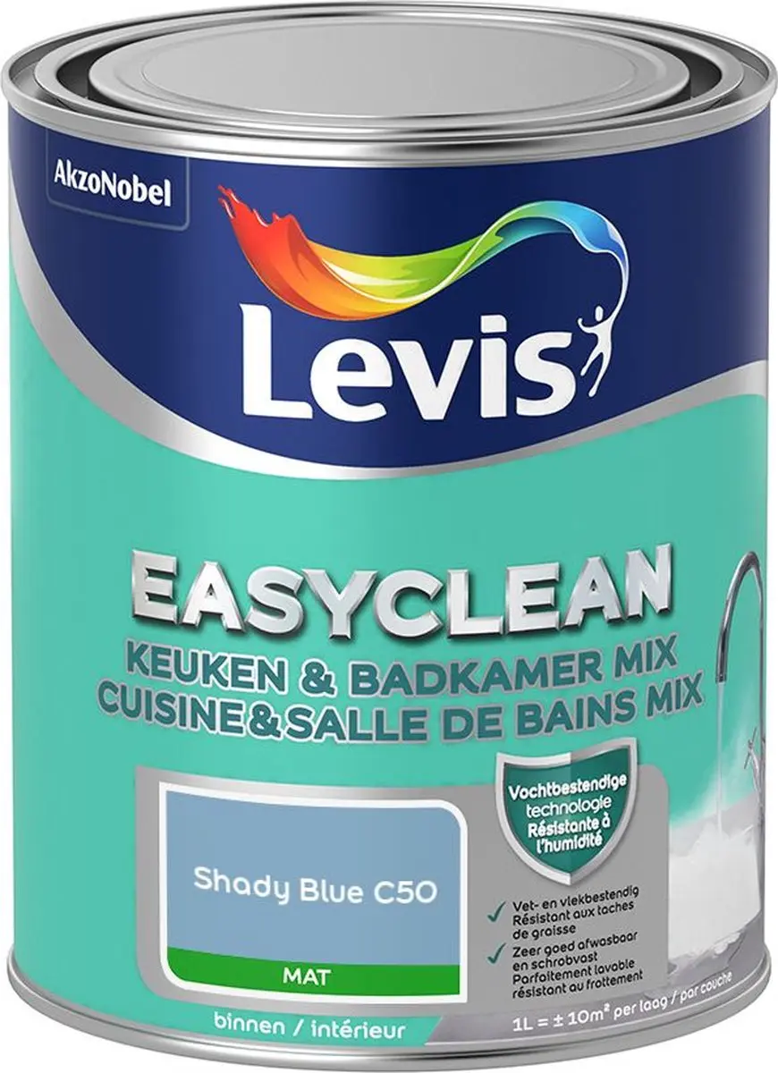 Levi's Easyclean Mengverf Shady Blue C50