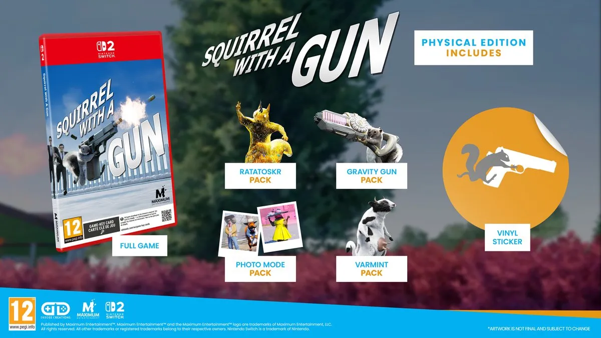 Mindscape Squirrel With A Gun Nintendo Switch 2 - Gamekeycard