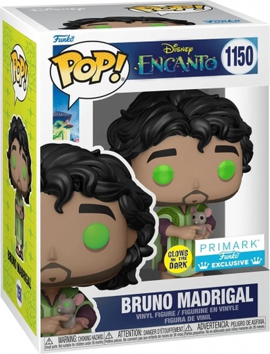 Disney Funko POP! Movies Bruno - Verzamelfiguur 9cm - Multicolours