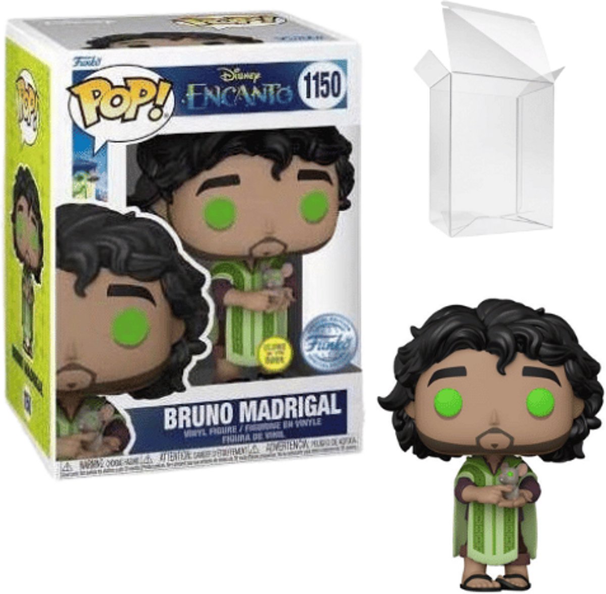 Funko Encanto - POP! Movies Bruno (GW) 9 cm Verzamelfiguur - Multicolours