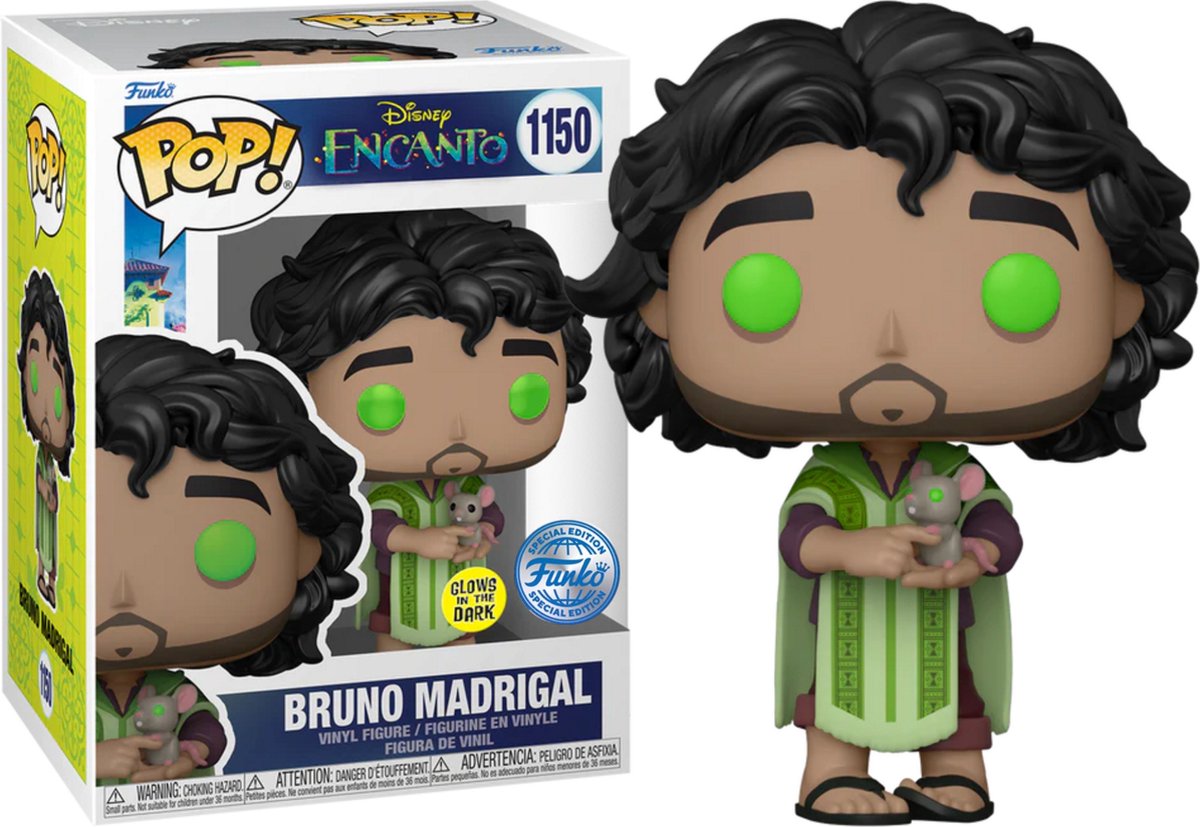 Funko Encanto - POP! Movies Bruno (GW) 9 cm Verzamelfiguur - Multicolours