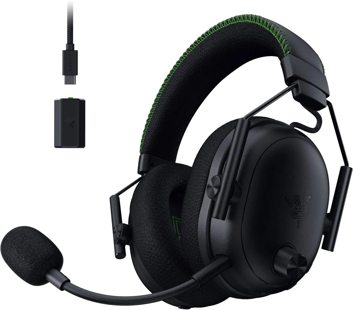 Razer BlackShark V3 Pro - Draadloze Gaming Headset - 7.1 Surround - 2.4 GHz - Xbox Licensed - Zwart