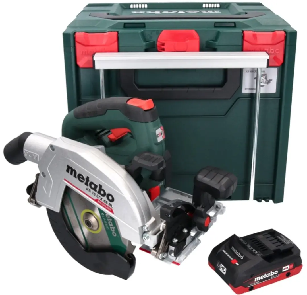 Metabo KS 18 LTX 66 BL Accucirkelzaag 165mm - 1x 4.0Ah Accu