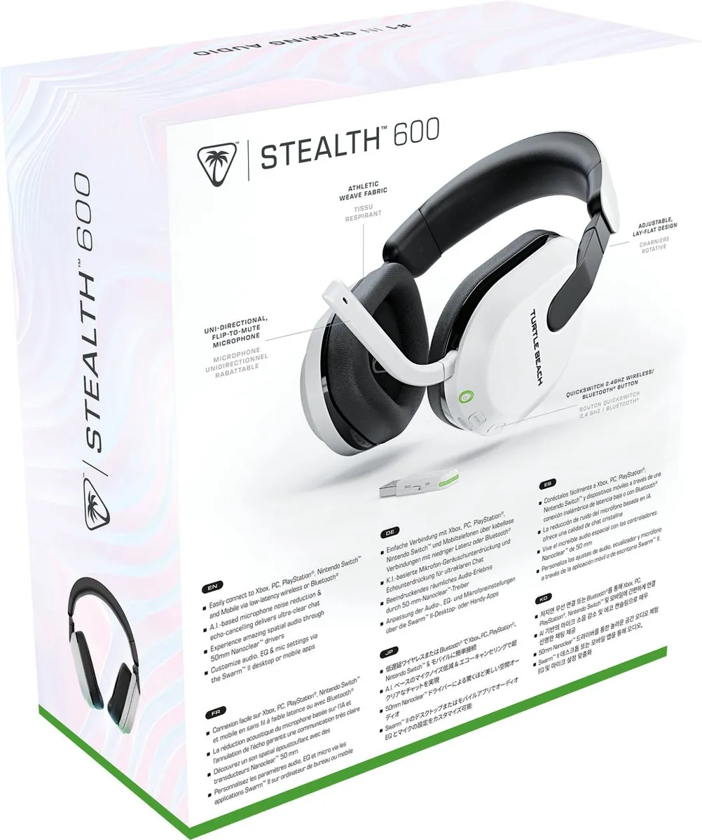 Turtle Beach Stealth 600X Gen3 Gaming Headset - Wit