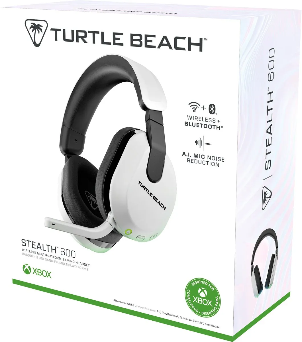 Turtle Beach Stealth 600X Gen3 Gaming Headset - Wit - afbeelding 6 van 6