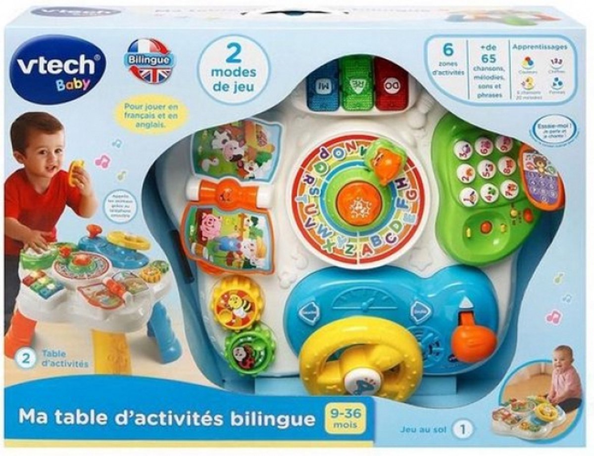 Educatief speelgoed Vtech My Bilingual Activity Table