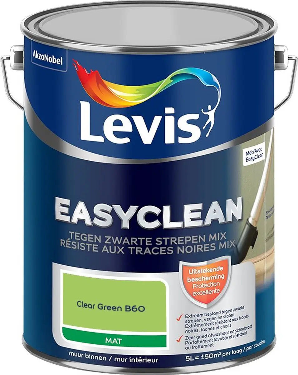 Levi's Easyclean Tegen Zwarte Strepen Mengverf 5L