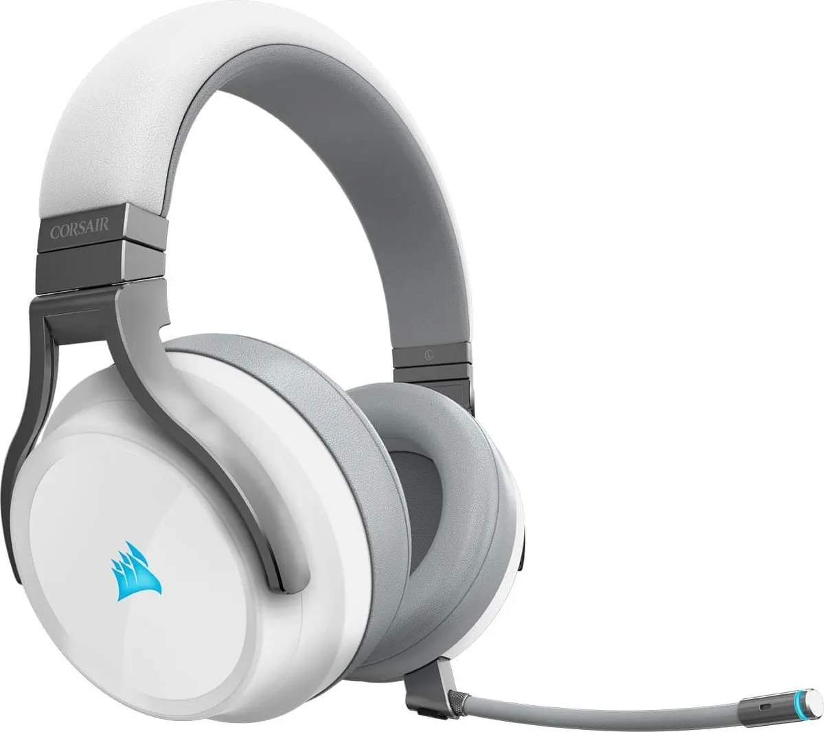 Corsair Virtuoso RGB CA-9011186-EU Draadloze Gaming Headset - Wit - afbeelding 6 van 6