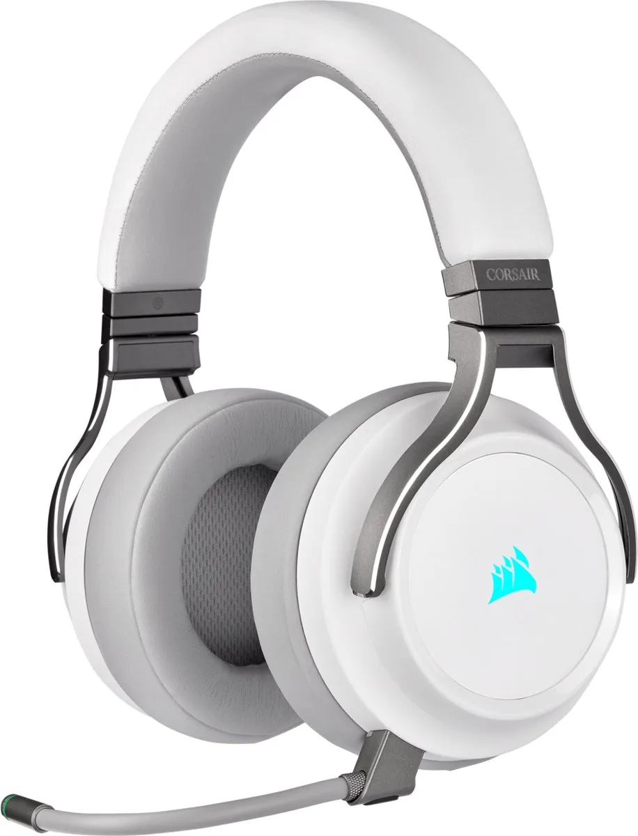 Corsair Virtuoso RGB CA-9011186-EU Draadloze Gaming Headset - Wit