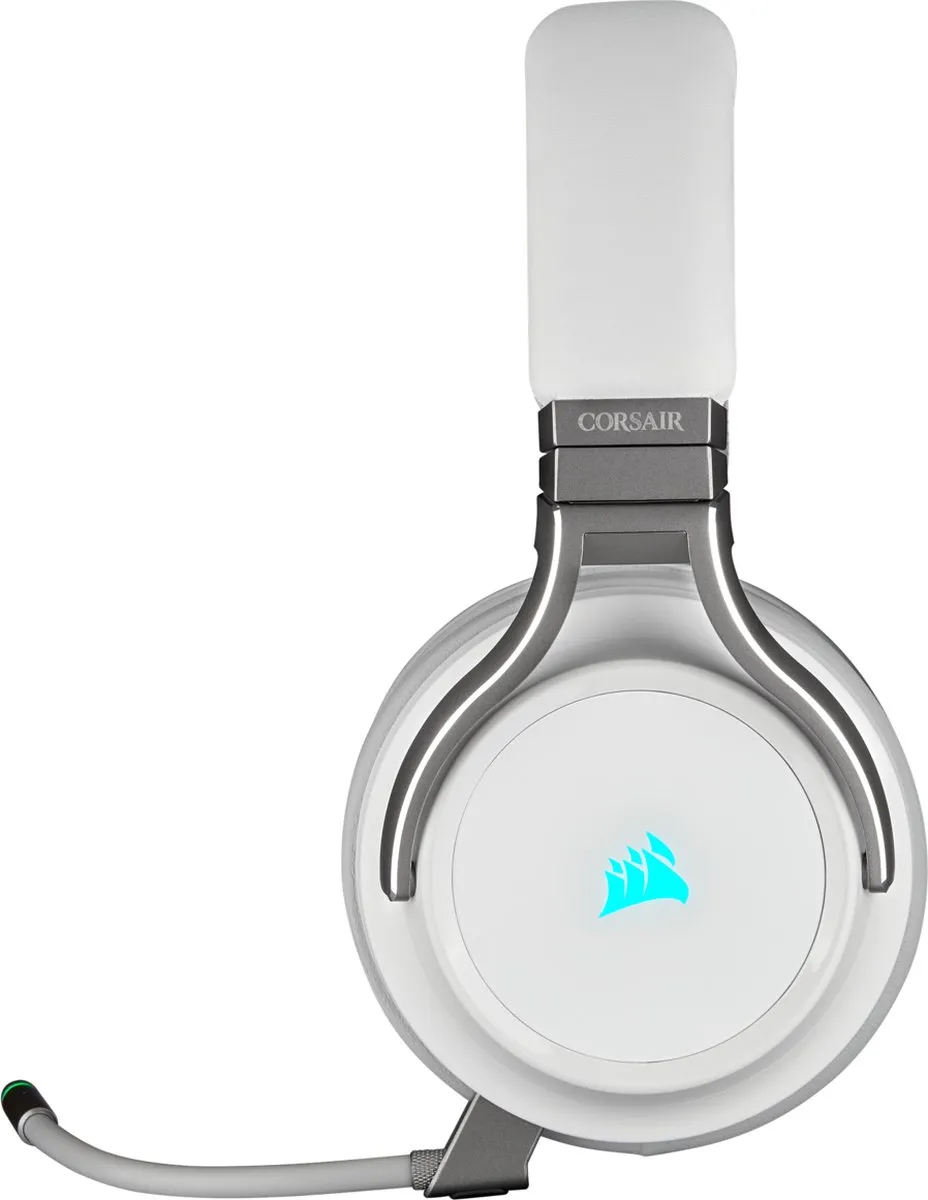 Corsair Virtuoso RGB CA-9011186-EU Draadloze Gaming Headset - Wit