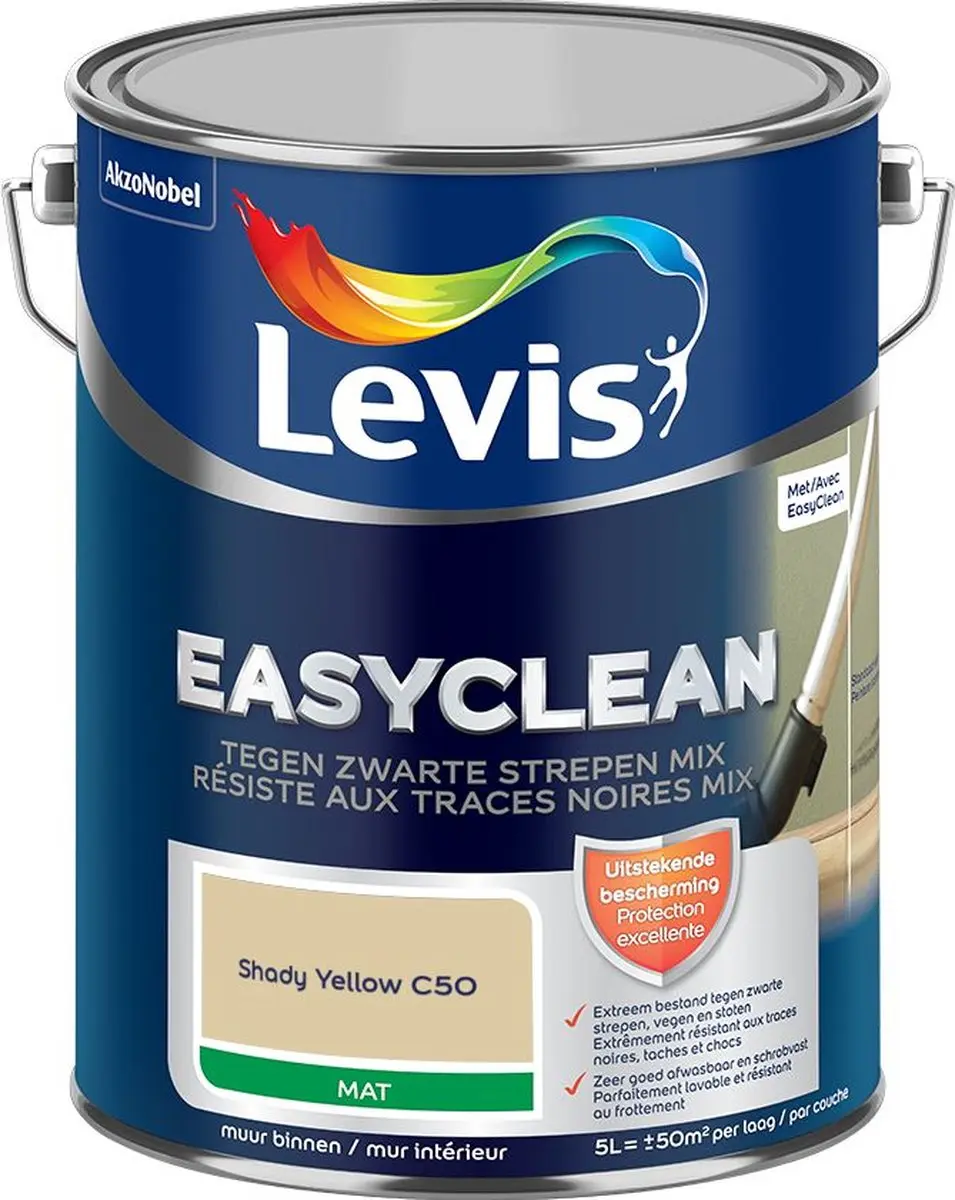 Levi's Easyclean Tegen Zwarte Strepen Mengverf 5L