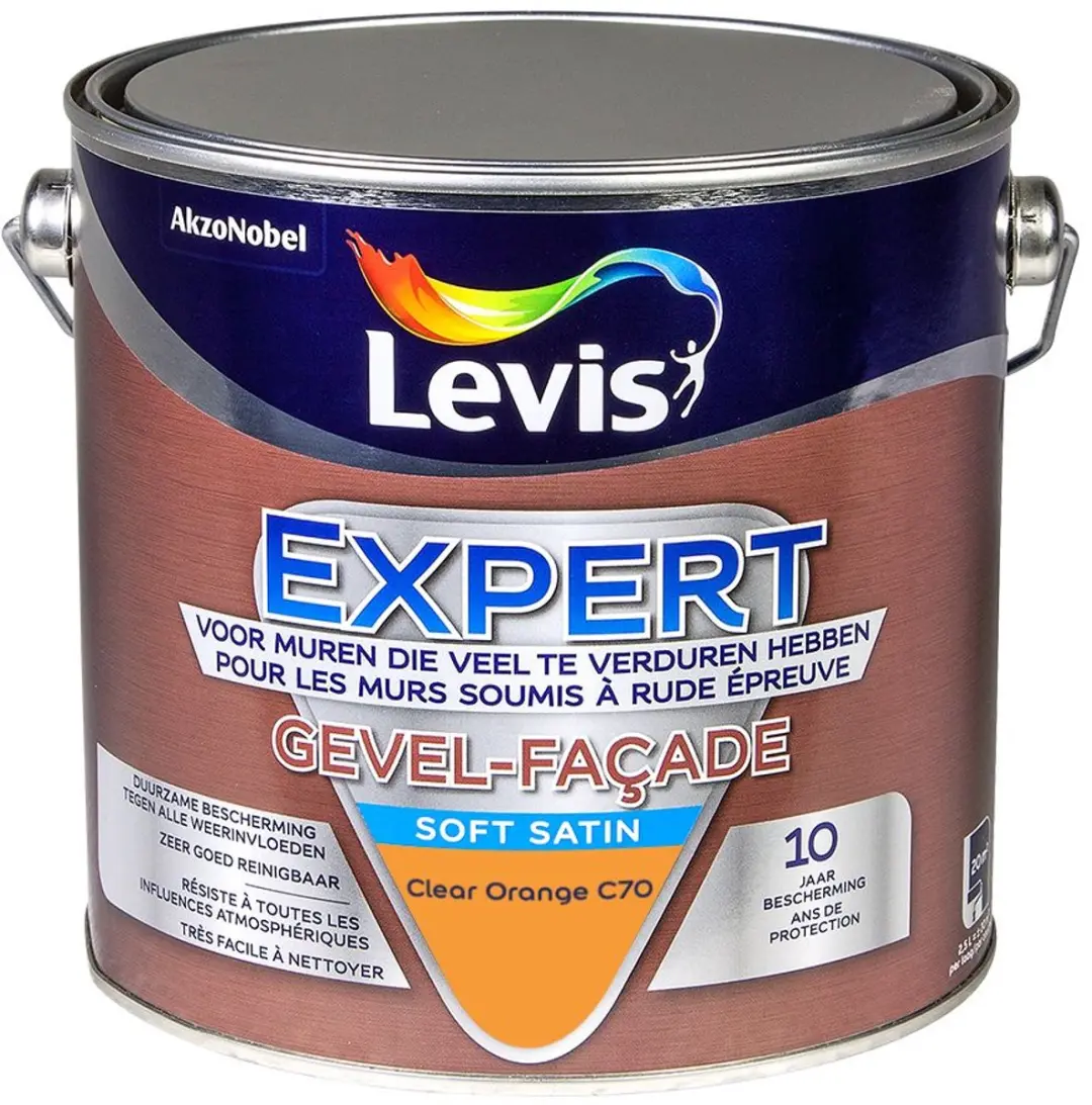 Levi's Expert Gevel Mix Clear Orange C70 Mengverf 2,5L