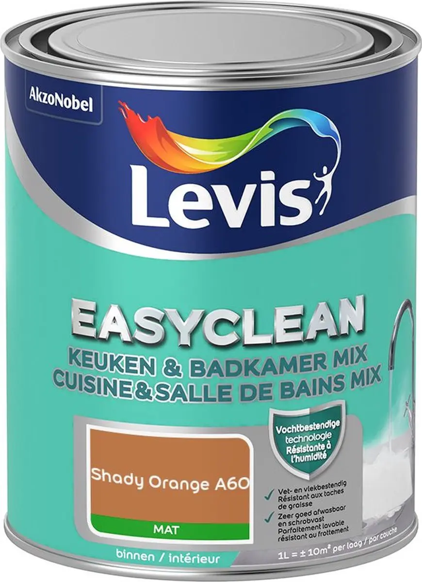 Levi's Easyclean Mengverf Shady Orange A60