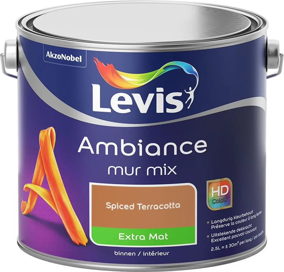 Levi's Ambiance Mur Extra Mat Mix Mengverf 2,5L