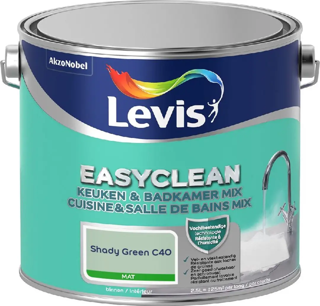 Levi's Easyclean Mengverf Shady Green C40