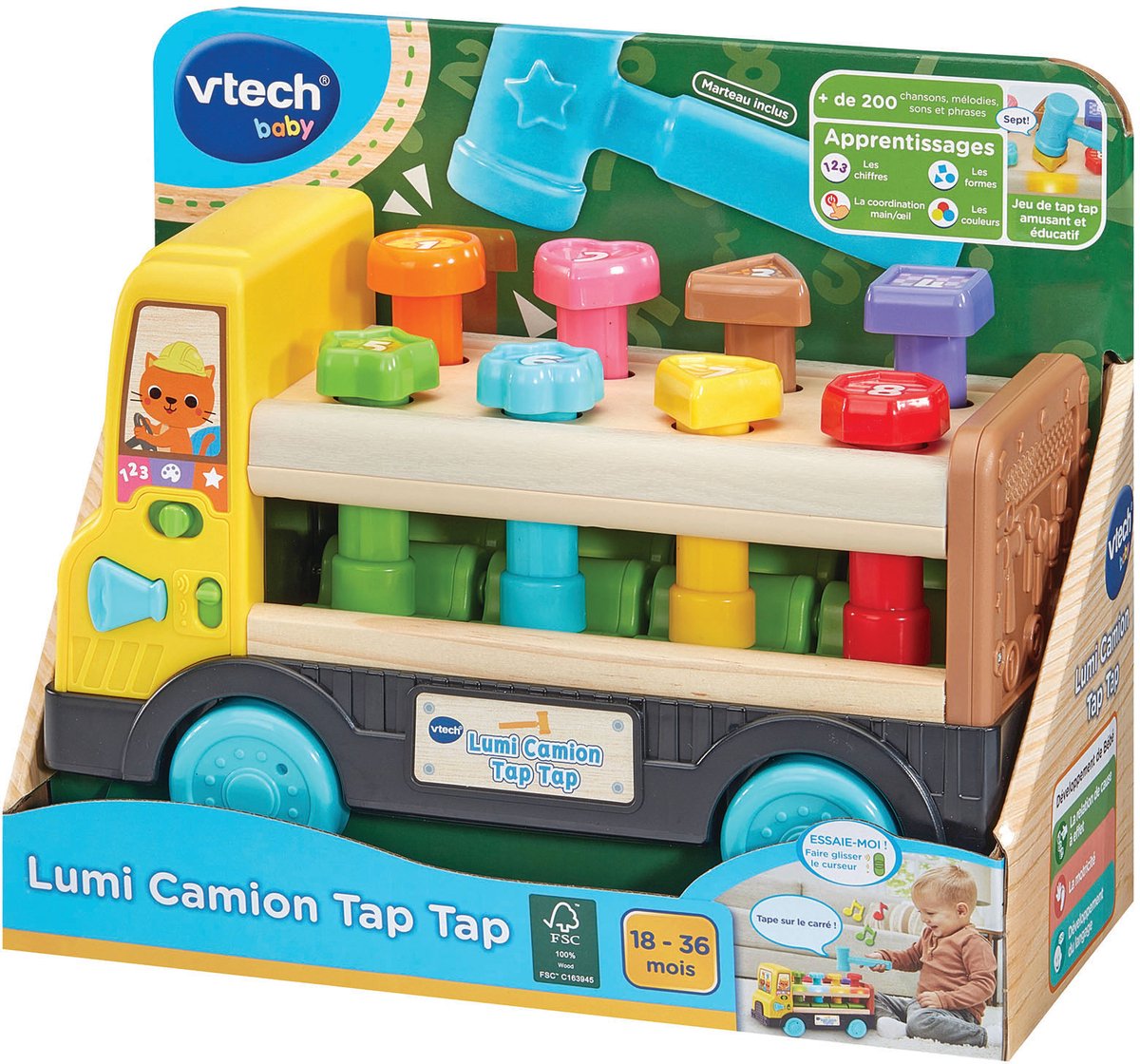 VTech 80-619505, 1,5 jaar, Batterijen vereist, AAA, Kunststof, Meerkleurig