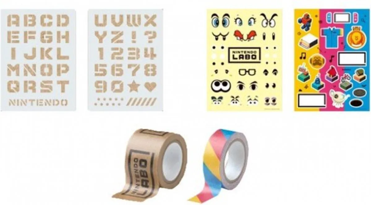 Nintendo Labo Customisation Set Controller Skin - Multi