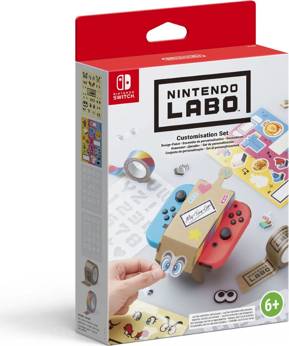 Nintendo Labo Customisation Set Controller Skin